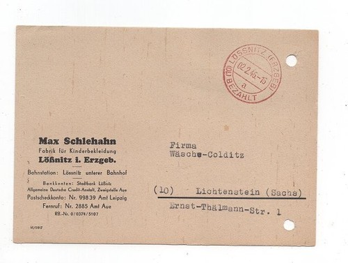 Gebühr bezahlt postkarte - bezahlt,