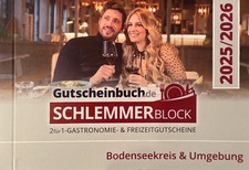 Schlemmerblock2025/2026 Bodensee Kreis & Umgebung  Inkl.30 € Guthabencode