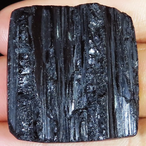 Naturschwarz turmalin druzy - turmalin,