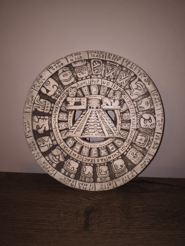 Maya kalender wandrelief - kalender,
