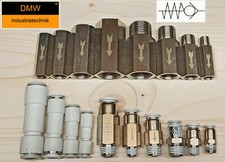 Pneumatik Rückschlagventil Zoll IG AG Gewinde Steckverbinder Steckverschraubung