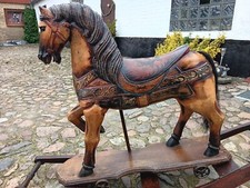   Antikes Schaukelpferd aus