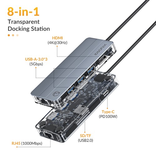 Dockingstation multiport usbc - dockingstation,