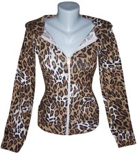 Sweat Jacke Kapuzenjacke LEO