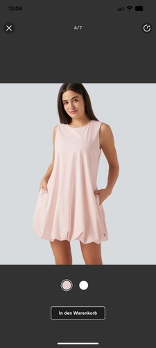Halara kleid rosa - l,