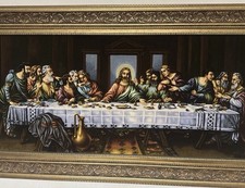 Handgeknüpfter Wandteppich