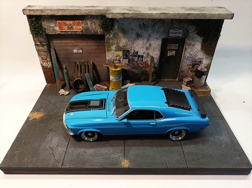 Handgefertigtes diorama 18 - handgefertigtes, 1:18