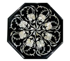 Antik Kunst Inlay Tisch Top