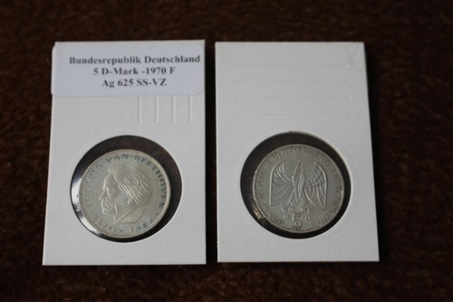 Silbermünzen brd - 5, dm
