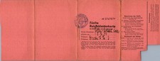Fünfte reichskleiderkarte - fünfte,