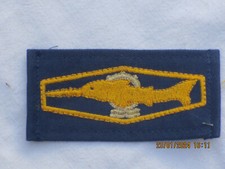 Bw Abzeichen MINENTAUCHER, auf