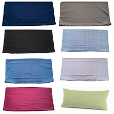 Kopfkissenbezug 40x80 cm Deko Kissenbezug Kissenhülle Reißverschluss Baumwolle