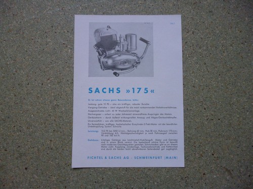 Fichtel sachs motor - &,