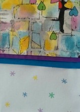 KISSENBEZUG Kissen Hülle IKEA shabby ❤ Herz ? Sternchen Vintage MEHRFARBIG M8