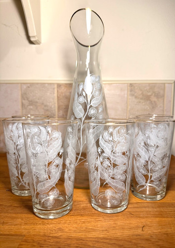 Vintage set chance - set, glas