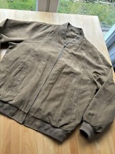 Wildleder Jacke Herren M Westbury neuwertig Hellbraun weiches Leder