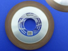 Schleifscheibe 125mm x 32mm Schärfscheibe Diamantschleifscheibe Schleifrad Geko