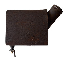 Motorrad Öltank Vorkrieg Oldtimer Scheunenfund ungeprüft Metalltank Rarität