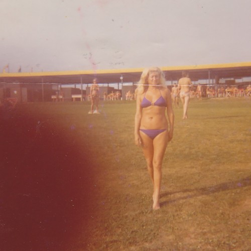 70er jahre blonde junge frau - blonde,