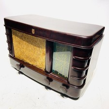Philips 206A-15 Bakelit Ventil Tischradio 1940 - sehr gepflegt & vollständig