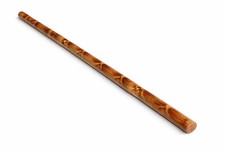 Rattanstock mit Brandmuster
