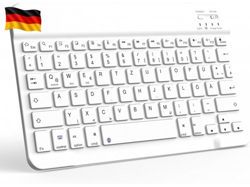 Bluetooth tastatur mit - bluetooth, qwertz