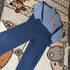 Disney kuscheliger Kinder Freizeitanzug 2tlg. Winnie Pooh Tiger Gr. 98/104