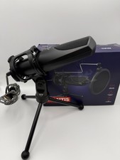 Trust GXT 232 Mantis USB Mikrofon Streaming, PC Podcast PS4 PS5 Tripod Popfilter
