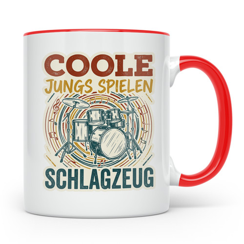 Schlagzeug tasse coole jungs - schlagzeug,