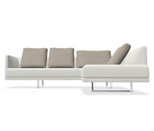 Walter Knoll Sofaecke Prime Time Version B Stoff Bora Wool Kufen 