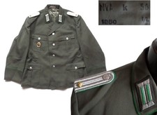 DDR NVA Grenztruppen 1973 Uniform Jacke k56 U-Leutnant East german Border troops