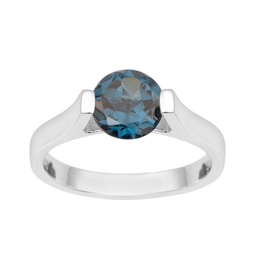 Solitaire london blue - blue, topaz