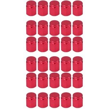  30 Stück Hexagon Aluminiumlegierung Caps Bike MTB-Reifenluftkappen