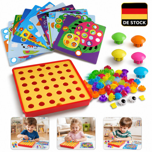 Steckspielzeug mosaik - steckspielzeug,