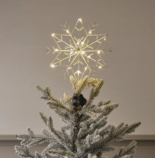 LED Metall Schneeflocke /