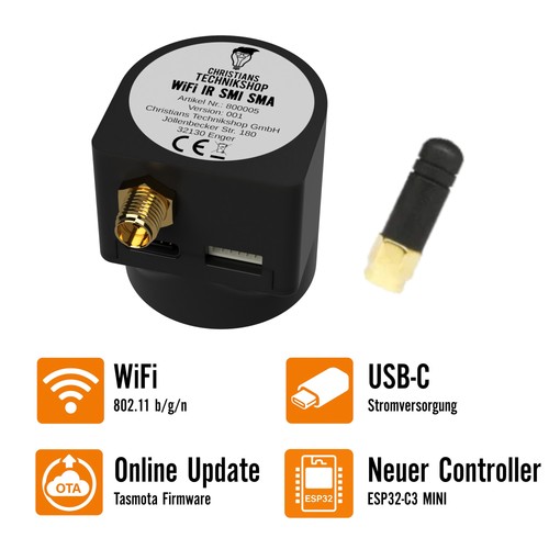 Wifi lesekopf v32 - ir,