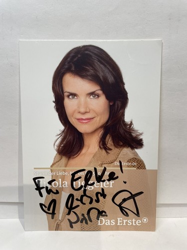 Autogrammkarte nicole - -, "
