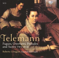 TELEMANN Fugues, Overtures