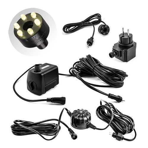 Set springbrunnen pumpe mit - set,