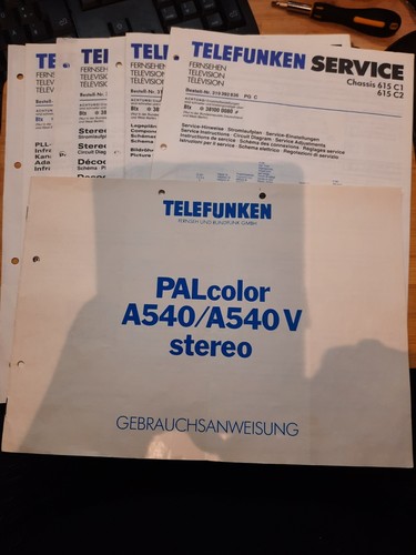 Telefunken palcolor a540 a540v - palcolor, a540/a540v