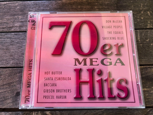 70er mega hits 2ercd - mega,