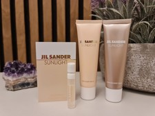 Luxusproben 2 x Jil Sander Sun Light Body Cream & Parfum Probe set
