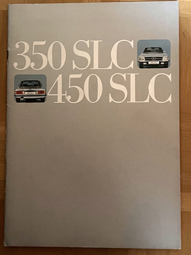 Prospekt brochure mercedes - brochure,