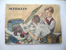 Alte Märklin Bauanleitungen 14910 und 14920 Metallbaukasten