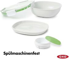 OXO Good Grips Salatbox mit Deckel – luftdicht und stapelbar, Weiß
