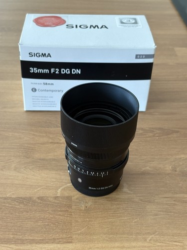 Sigma 35mm dn - sigma, f2