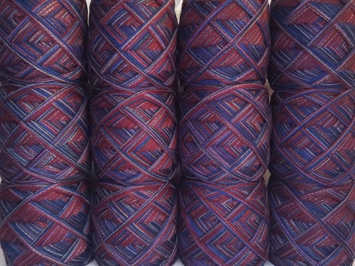 1400 aubergine garnpaket - 1400,