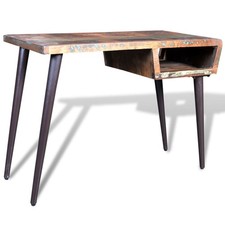 Teak Massivholz Schreibtisch