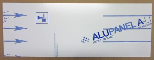 Alu verbundplatte weiß - mm,