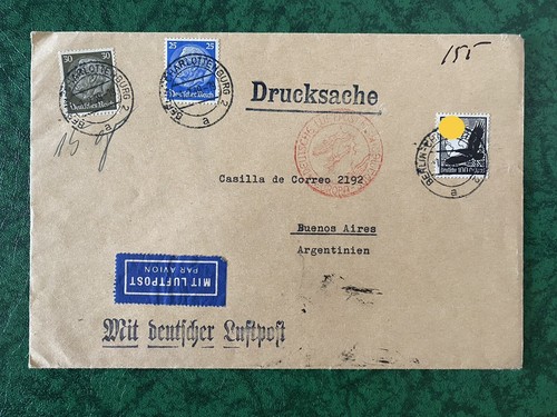 Deutsche luftpost europa - deutsche,